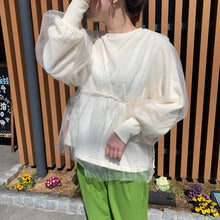 画像をギャラリービューアに読み込む, チュールレイヤードスウェット