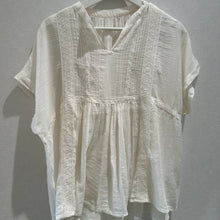 画像をギャラリービューアに読み込む, ピンタックレースブラウス