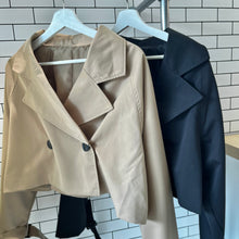 画像をギャラリービューアに読み込む, ショート丈トレンチコート