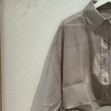 画像をギャラリービューアに読み込む, ショートシャツブラウス