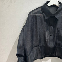 画像をギャラリービューアに読み込む, ショートシャツブラウス