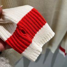 画像をギャラリービューアに読み込む, 袖ラインリブニット