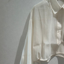 画像をギャラリービューアに読み込む, ショートシャツブラウス