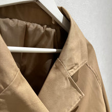 画像をギャラリービューアに読み込む, ショート丈トレンチコート