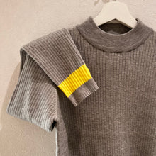 画像をギャラリービューアに読み込む, 袖ラインリブニット
