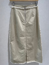 画像をギャラリービューアに読み込む, デニムフリンジタイトスカート