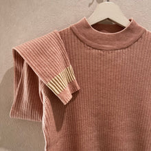 画像をギャラリービューアに読み込む, 袖ラインリブニット