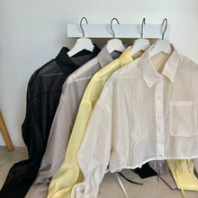 画像をギャラリービューアに読み込む, ショートシャツブラウス