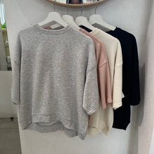 画像をギャラリービューアに読み込む, ドロップショルダー裏毛半袖Tee