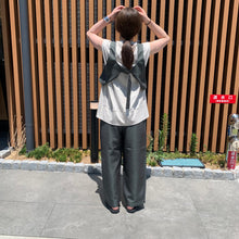 画像をギャラリービューアに読み込む, ポリツイル スリットネックビスチェ