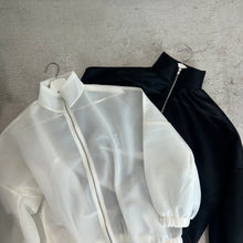 画像をギャラリービューアに読み込む, シアーダンボールスタンドジップブルゾン
