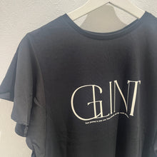 画像をギャラリービューアに読み込む, フリル袖ロゴ Tシャツ
