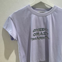 画像をギャラリービューアに読み込む, ショート丈ロゴ Tシャツ
