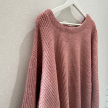 画像をギャラリービューアに読み込む, バックリボンニット
