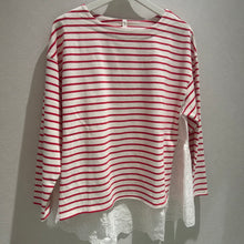 画像をギャラリービューアに読み込む, 裾レースボーダーロンT
