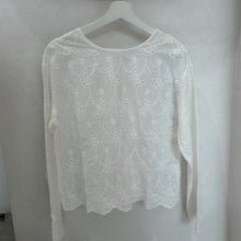 画像をギャラリービューアに読み込む, スカラップコットンレース2WAYブラウス
