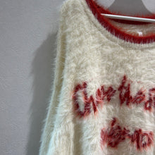 画像をギャラリービューアに読み込む, ロゴシャギーニット
