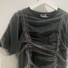 画像をギャラリービューアに読み込む, チュールギャザーtシャツ
