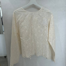 画像をギャラリービューアに読み込む, スカラップコットンレース2WAYブラウス
