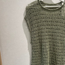 画像をギャラリービューアに読み込む, スラブメッシュノースリーブプルオーバー
