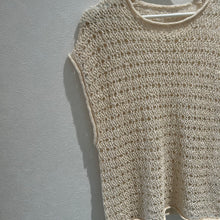 画像をギャラリービューアに読み込む, スラブメッシュノースリーブプルオーバー
