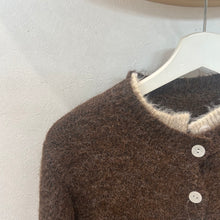 画像をギャラリービューアに読み込む, レイヤード風ニットカーディガン
