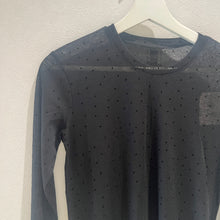 画像をギャラリービューアに読み込む, シアードットフリルカットソー
