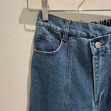 画像をギャラリービューアに読み込む, アシメデニムパンツ
