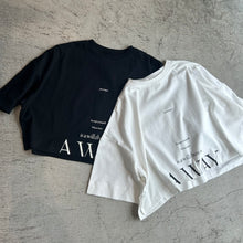 画像をギャラリービューアに読み込む, ロゴショートTシャツ
