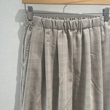 画像をギャラリービューアに読み込む, チェックスリータックコクーンパンツ
