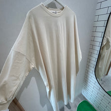 画像をギャラリービューアに読み込む, ビックシルエットロング Tシャツワンピース
