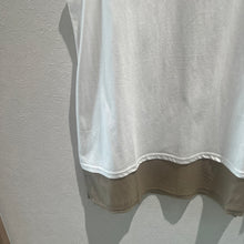 画像をギャラリービューアに読み込む, 綿天竺×シアーレイヤード風タンクトップチュニック
