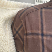 画像をギャラリービューアに読み込む, 先染めオンブレチェック ワンピース
