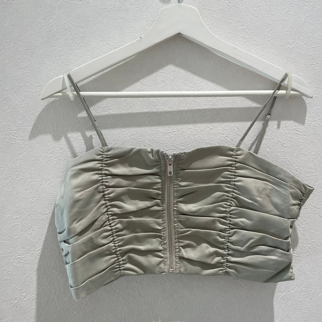 シャーリングビスチェ