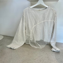 画像をギャラリービューアに読み込む, チュールレイヤードトップス
