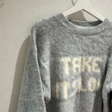 画像をギャラリービューアに読み込む, ロゴジャガードニット
