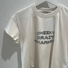 画像をギャラリービューアに読み込む, ショート丈ロゴ Tシャツ
