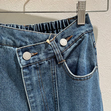 画像をギャラリービューアに読み込む, アシメデニムパンツ
