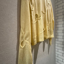 画像をギャラリービューアに読み込む, スラブカットソー刺繍プルオーバー
