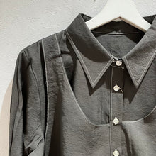 画像をギャラリービューアに読み込む, ビスチェドッキングブラウス
