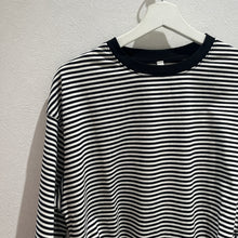 画像をギャラリービューアに読み込む, 裾ドロストボーダーTシャツ
