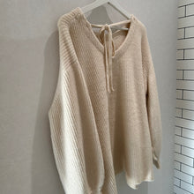 画像をギャラリービューアに読み込む, バックリボンニット
