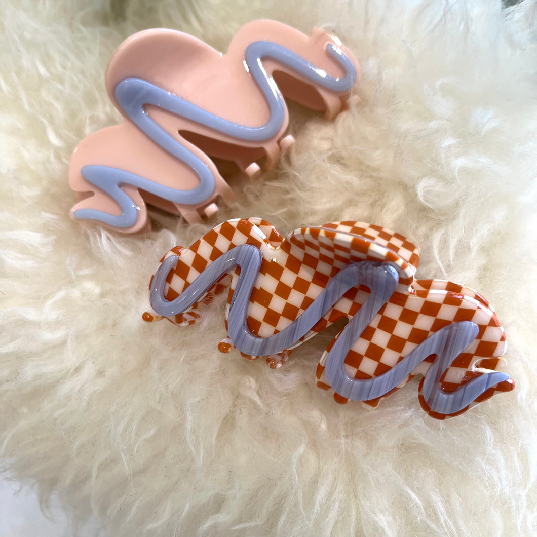 カラーヘアクリップ