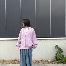 画像をギャラリービューアに読み込む, オーバーサイズニットカーディガン
