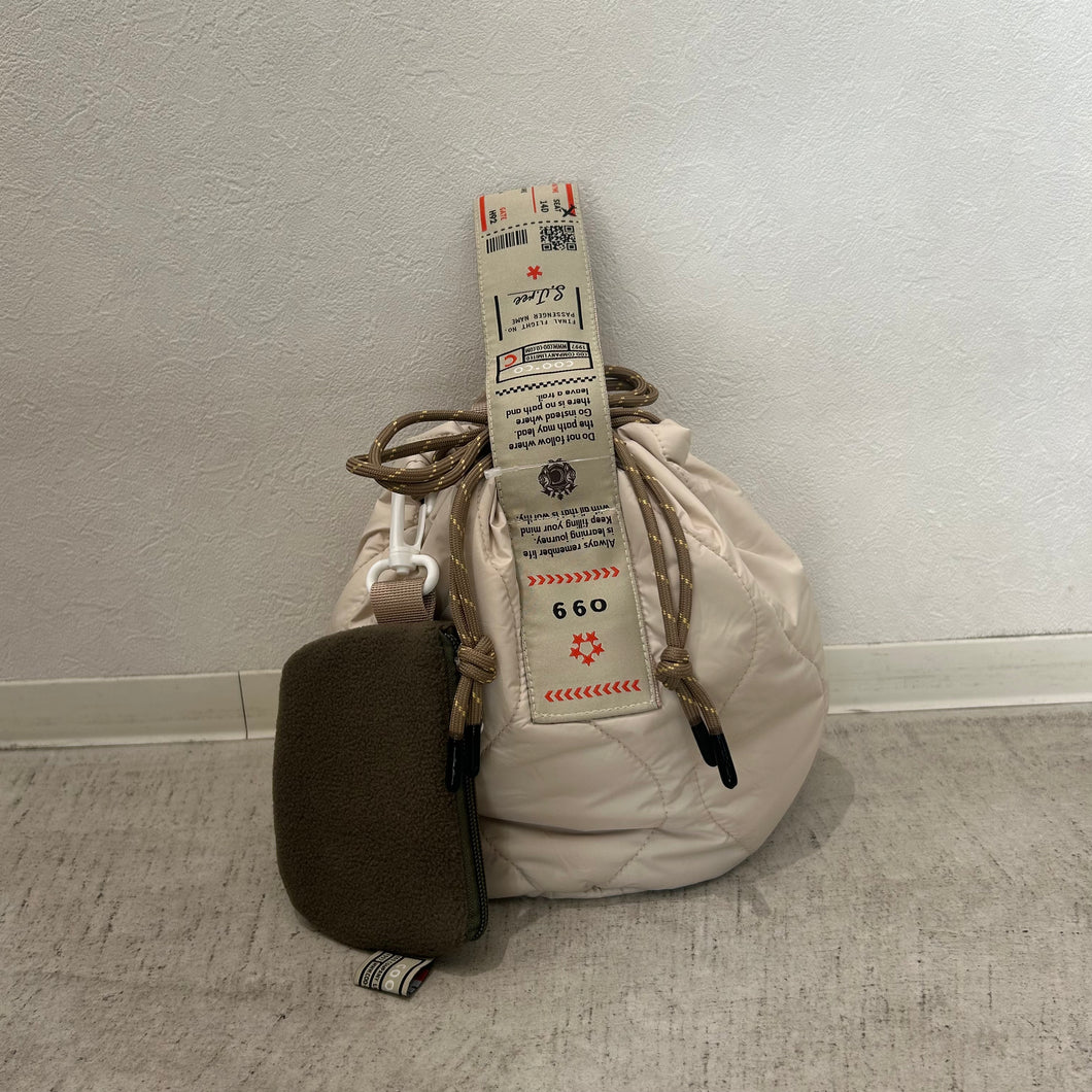 2WAY巾着バッグ ワンショルダー